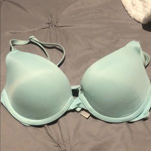Teal push up bra